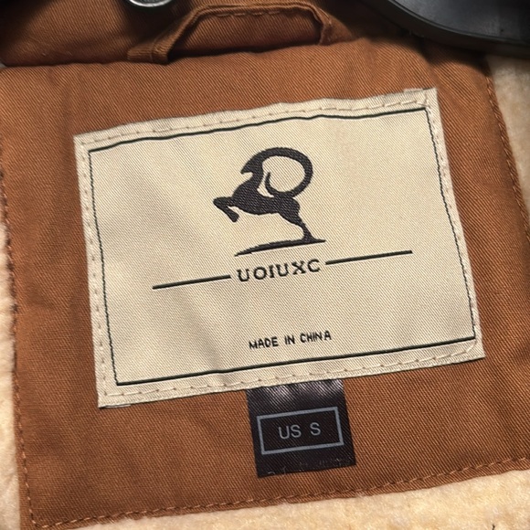 NWT Women's Warm Winter Coat Hooded Fleece Lined Jacket size Small - Picture 2 of 3